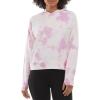 Danskin womens Tie Dye Pullover Sweatshirt Hoodie(Orchid Glaze)