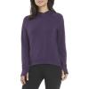 Danskin womens Tie Dye Pullover Sweatshirt Hoodie(Purple Velvet)