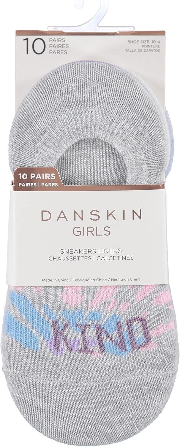 imageDanskin Girls 10Pack Kind Happy HiRise Liners