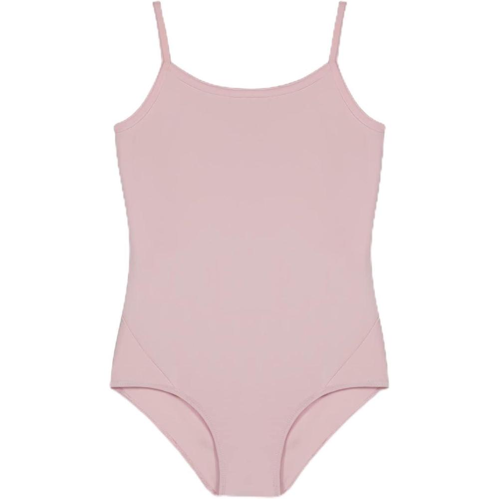 imageDanskin Girls Basic Cami Tank Dance LeotardPink