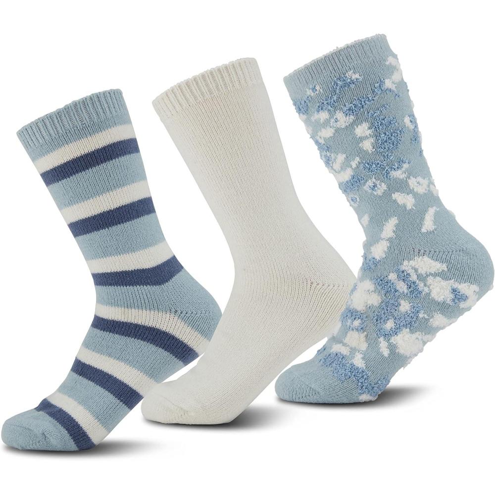 imageDanskin Womens 3Pack Tie Dye Supersoft Boot Socks 911W