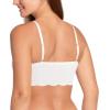 Danskin 2 Pack Laser Wirefree Everyday Comfort Lounge Bralette with Removable Pads (Fresh Pearl/Vanilla Latte, Small)