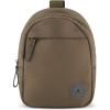 Danskin Lowry Sporty Sling Backpack by with Single Strap & Multiple Pockets, Army Green, One Size