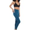 Danskin High Rise Bonded Legging(Stormy Sea)