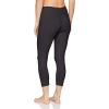 Danskin Women’s Signature Yoga Capri Leggings(Rich Black)