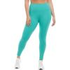 Danskin High Rise Bonded Legging(Blue)